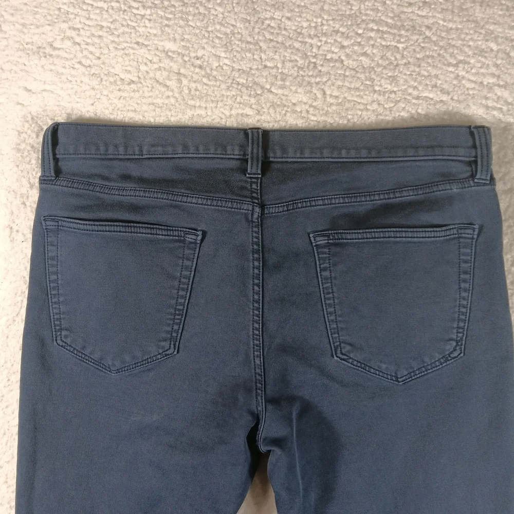 Banana Republic Jeans Mens 36x30 Blue Denim Traveler Slim Straight Stretch